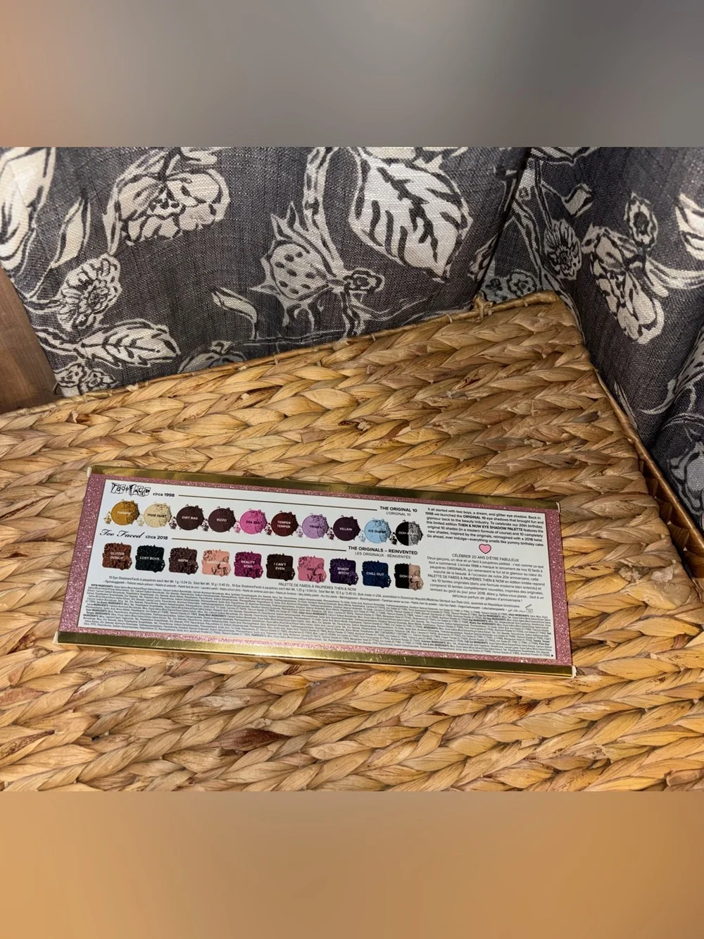 Too Faced Pink Then and Now Eyeshadow Palette
